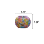 Modern Creative Stained Glass Solar LED Outdoor Garden Lawn Light Lumendat