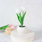 Modern Creative Simulation Tulip Peony LED Night Light Table Lamp Lumendat