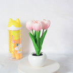 Modern Creative Simulation Tulip Peony LED Night Light Table Lamp Lumendat