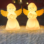 Lumendat Creative Angel Silicone LED Color Changing Kids Night Light Table Lamp Lumendat