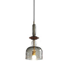 Nordic Colorful Candy Cane Glass 1-light LED Pendant Light BulbSquare