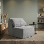 Flexible & Compact Compressible Sofa - Nordic 35D High Resilience Sponge, Frame-Free, Space-Saving For Living Room & Bedroom Lumendat
