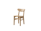 Traditional North American Ash Wood Dining Table Set - Rounded Edges 1 Tier Dining Table For Dining Room Lumendat