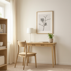 Traditional North American Ash Wood Dining Table Set - Square 1-Tier Dining Furniture For Dining Room Lumendat