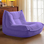 Contemporary Nordic Ergonomic Compressed Foam Sofa - Eco-Friendly High-Resilience Foam Fabric Sofa For Living Room & Bedroom Lumendat