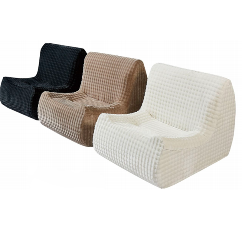 Modern Minimalist Fabric Sponge Accent Compressed Sofa - Space-Saving Lounge Chair For Living Room Lumendat
