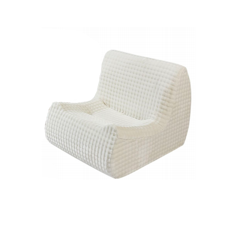 Modern Minimalist Fabric Sponge Accent Compressed Sofa - Space-Saving Lounge Chair For Living Room Lumendat