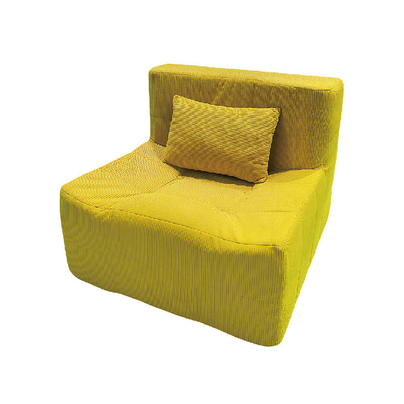 Contemporary Nordic Corduroy Compressed Accent Sofa - High-Density Sponge Lazy Sofa For Living Room Lumendat
