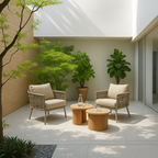 Waterproof Coastal-Inspired Aluminum Outdoor Sofa - 1/2/3-Seater For Garden & Balcony Lumendat