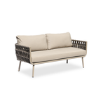Waterproof Coastal-Inspired Aluminum Outdoor Sofa - 1/2/3-Seater For Garden & Balcony Lumendat