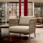 Waterproof Coastal-Inspired Aluminum Outdoor Sofa - 1/2/3-Seater For Garden & Balcony Lumendat