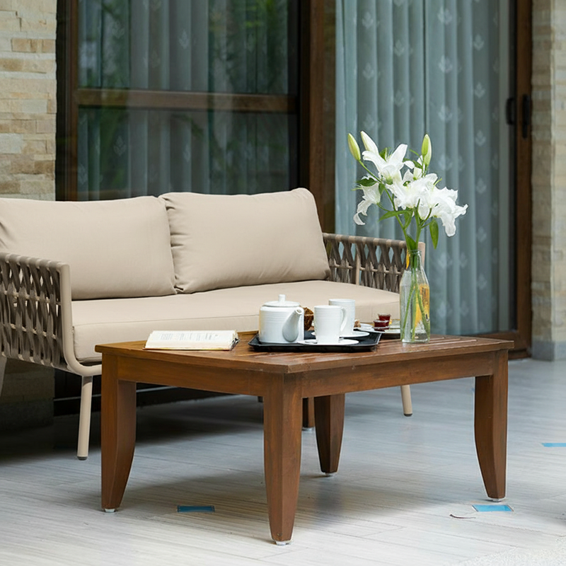 Waterproof Coastal-Inspired Aluminum Outdoor Sofa - 1/2/3-Seater For Garden & Balcony Lumendat