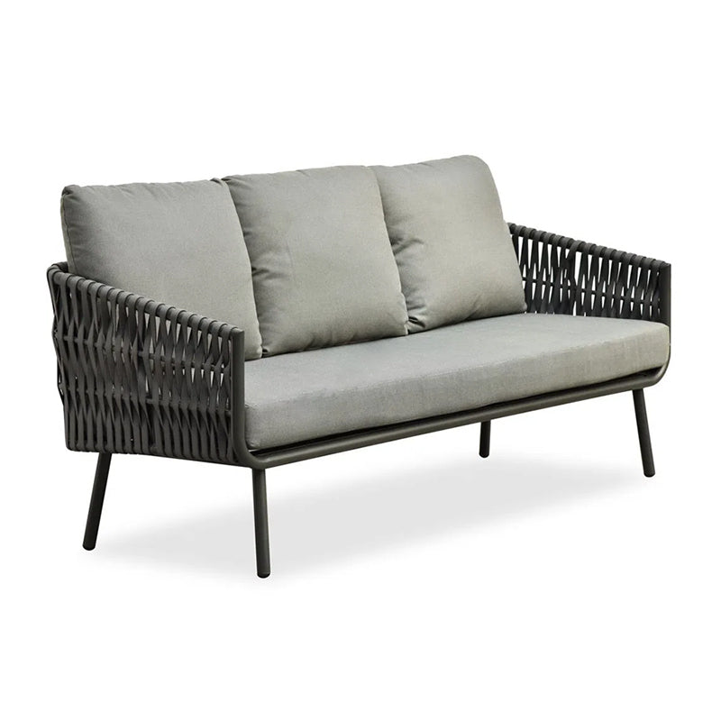 Stain-Resistant Modern Aluminum Outdoor Sofa - 1/3-Seater For Outdoor Patio & Garden Lumendat