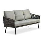 Stain-Resistant Modern Aluminum Outdoor Sofa - 1/3-Seater For Outdoor Patio & Garden Lumendat