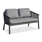 Contemporary Scandinavian Outdoor Garden Rope Sofa - 1/2/3 Seater For Balcony & Outdoor Patio Lumendat