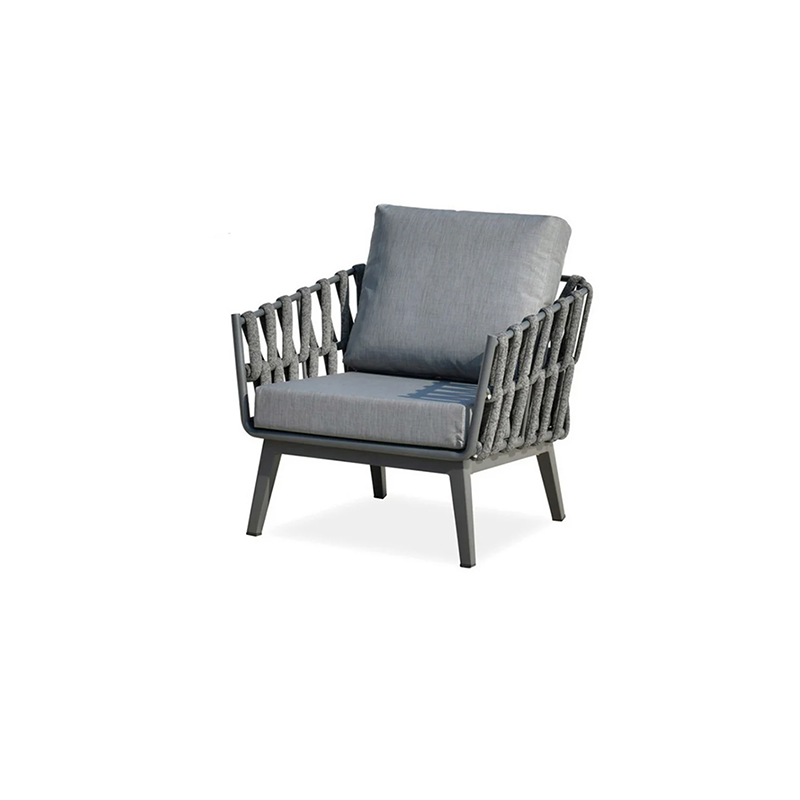 Modern Minimalist Outdoor Garden Rope Sofa - 1/2/3 Seater For Balcony & Outdoor Patio Lumendat