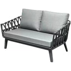 Modern Minimalist Outdoor Garden Rope Sofa - 1/2/3 Seater For Balcony & Outdoor Patio Lumendat
