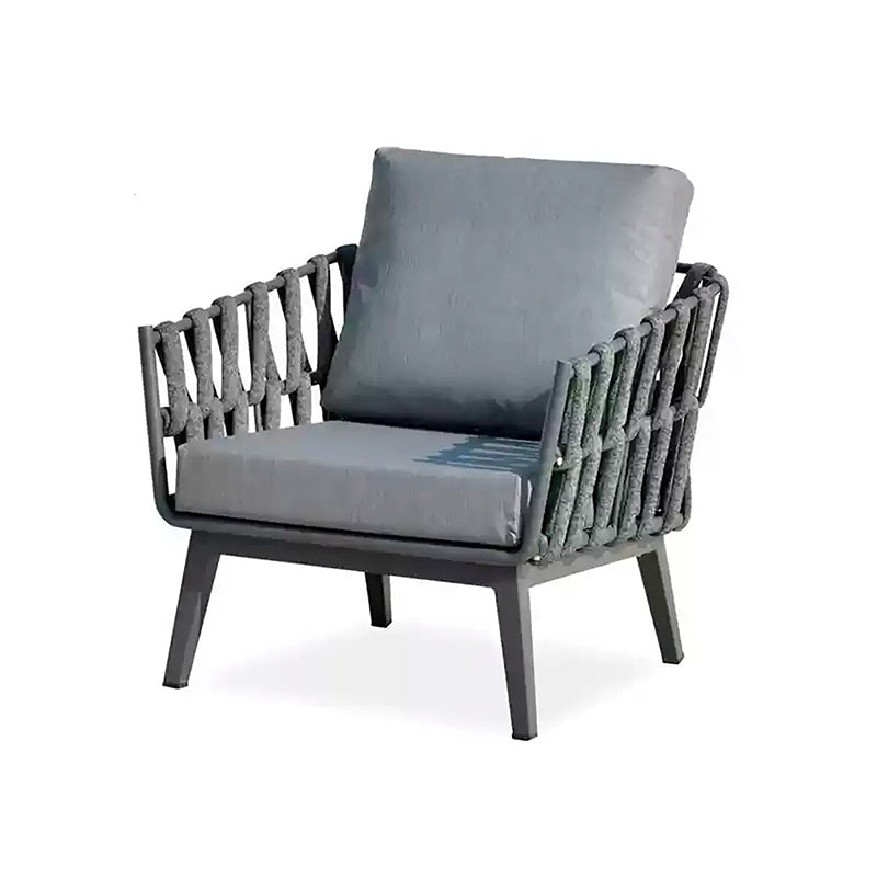 Modern Minimalist Outdoor Garden Rope Sofa - 1/2/3 Seater For Balcony & Outdoor Patio Lumendat