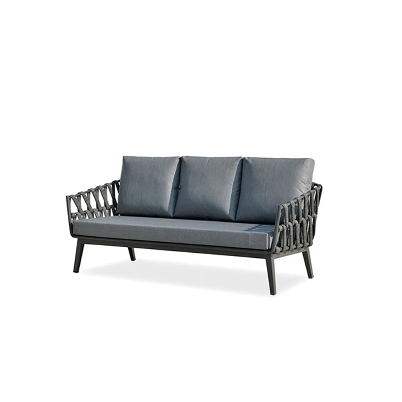 Modern Minimalist Outdoor Garden Rope Sofa - 1/2/3 Seater For Balcony & Outdoor Patio Lumendat