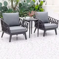 Modern Minimalist Outdoor Garden Rope Sofa - 1/2/3 Seater For Balcony & Outdoor Patio Lumendat