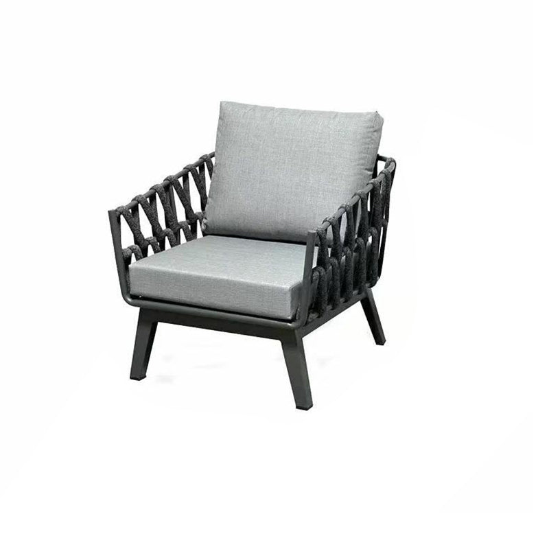 Modern Minimalist Outdoor Garden Rope Sofa - 1/2/3 Seater For Balcony & Outdoor Patio Lumendat