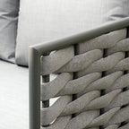 Traditional Chinese Outdoor Rope Weave Sofa - 1/2/3 Seater For Balcony & Outdoor Patio Lumendat