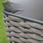 Traditional Chinese Outdoor Rope Weave Sofa - 1/2/3 Seater For Balcony & Outdoor Patio Lumendat
