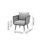 Traditional Chinese Outdoor Rope Weave Sofa - 1/2/3 Seater For Balcony & Outdoor Patio Lumendat