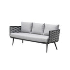Traditional Chinese Outdoor Rope Weave Sofa - 1/2/3 Seater For Balcony & Outdoor Patio Lumendat