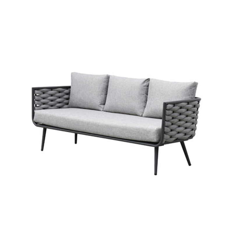 Traditional Chinese Outdoor Rope Weave Sofa - 1/2/3 Seater For Balcony & Outdoor Patio Lumendat