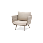 Contemporary Scandinavian Outdoor Rope Weave Sofa - 1/2/3 Seater For Balcony & Outdoor Patio Lumendat