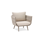 Contemporary Scandinavian Outdoor Rope Weave Sofa - 1/2/3 Seater For Balcony & Outdoor Patio Lumendat