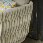 Contemporary Scandinavian Outdoor Rope Weave Sofa - 1/2/3 Seater For Balcony & Outdoor Patio Lumendat