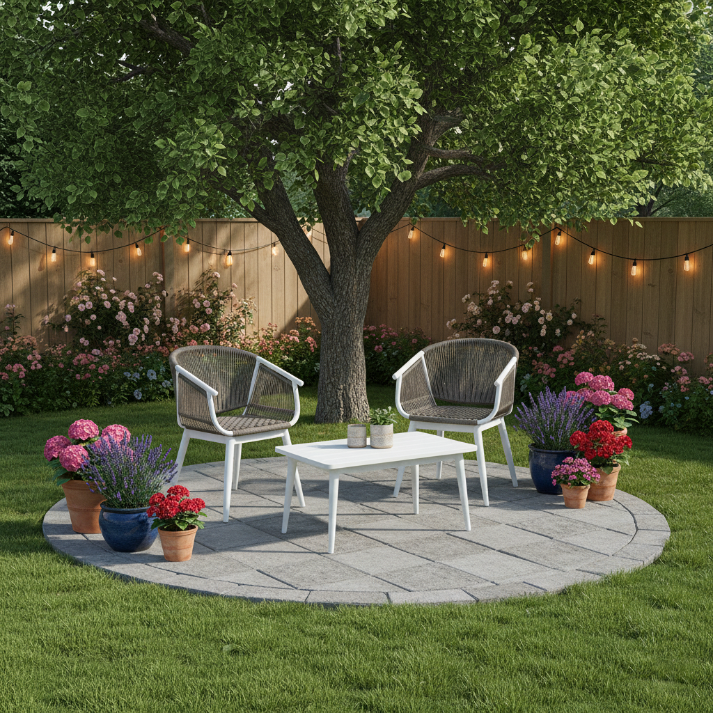 Contemporary PE Rattan Outdoor Leisure Chair - Comfortable Outdoor Dining Chair For Outdoor Lumendat
