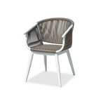 Contemporary PE Rattan Outdoor Leisure Chair - Comfortable Outdoor Dining Chair For Outdoor Lumendat