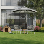 Contemporary Outdoor Lounge Chair - Comfortable Rope Weave Dining Chair For Outdoor Patio Lumendat
