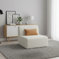 Modern Minimalist Skeletal-Free Single Compression Sofa - Eco-Friendly Formaldehyde-Free Chenille Foam Sofa For Living Room Lumendat