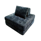 Transformable Shabby Chic Compression Sofa - High-Density High-Resilience Foam Chenille Lounge Chair For Living Room Lumendat