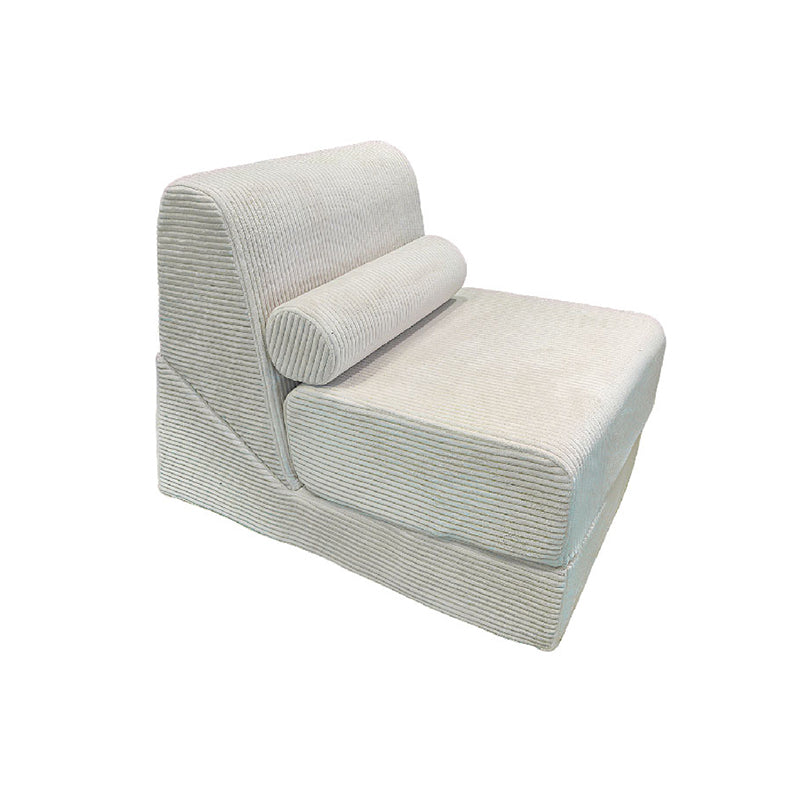 Modern Modular Corduroy Compressed Sofa - Vacuum Compressed Convertible Lounge Chair For Living Room Lumendat