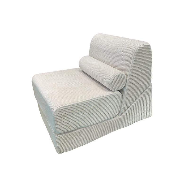Modern Modular Corduroy Compressed Sofa - Vacuum Compressed Convertible Lounge Chair For Living Room Lumendat