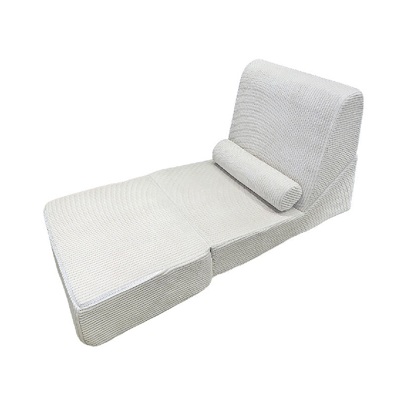 Modern Modular Corduroy Compressed Sofa - Vacuum Compressed Convertible Lounge Chair For Living Room Lumendat