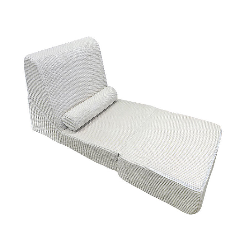 Modern Modular Corduroy Compressed Sofa - Vacuum Compressed Convertible Lounge Chair For Living Room Lumendat