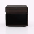 Vintage Rotatable Nightstand - Durable & Sturdy Plywood Side Table For Bedroom Lumendat