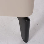 Eco-Friendly E1 Grade MDF Nightstand - Modern Minimalist Style Rectangular Bedside Table 2-Drawer For Bedroom Lumendat