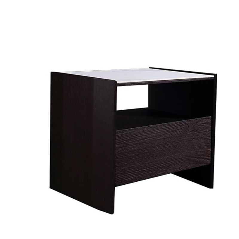 Premium Eco-Bedside Cabinet - Hollow Layer & Drawer Storage Nightstand 1-Drawer For Bedroom Lumendat