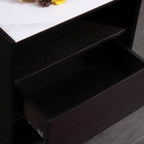 Premium Eco-Bedside Cabinet - Hollow Layer & Drawer Storage Nightstand 1-Drawer For Bedroom Lumendat