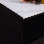 Premium Eco-Bedside Cabinet - Hollow Layer & Drawer Storage Nightstand 1-Drawer For Bedroom Lumendat