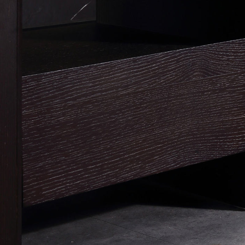 Premium Eco-Bedside Cabinet - Hollow Layer & Drawer Storage Nightstand 1-Drawer For Bedroom Lumendat