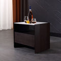 Premium Eco-Bedside Cabinet - Hollow Layer & Drawer Storage Nightstand 1-Drawer For Bedroom Lumendat