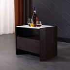 Premium Eco-Bedside Cabinet - Hollow Layer & Drawer Storage Nightstand 1-Drawer For Bedroom Lumendat